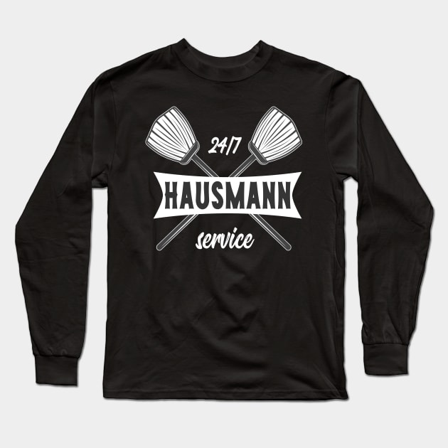 Vintage Stil lustiges Hausmann Shirt Long Sleeve T-Shirt by Foxxy Merch